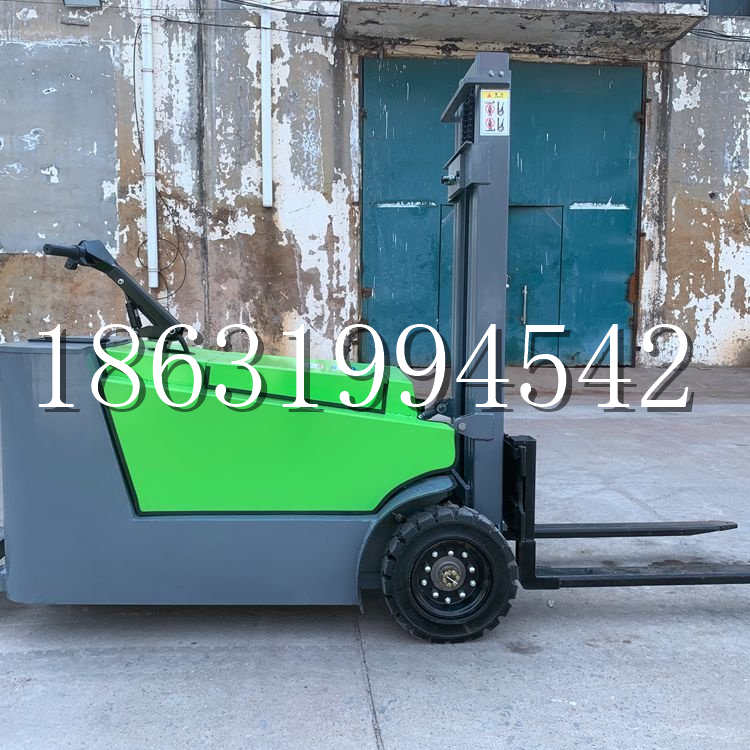 普洱市小型电动叉车1吨2吨步行站驾式电瓶堆高充电装卸车液压升降车铲车
